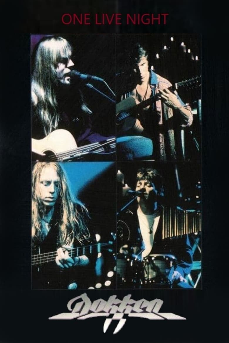 Poster of Dokken - One Live Night