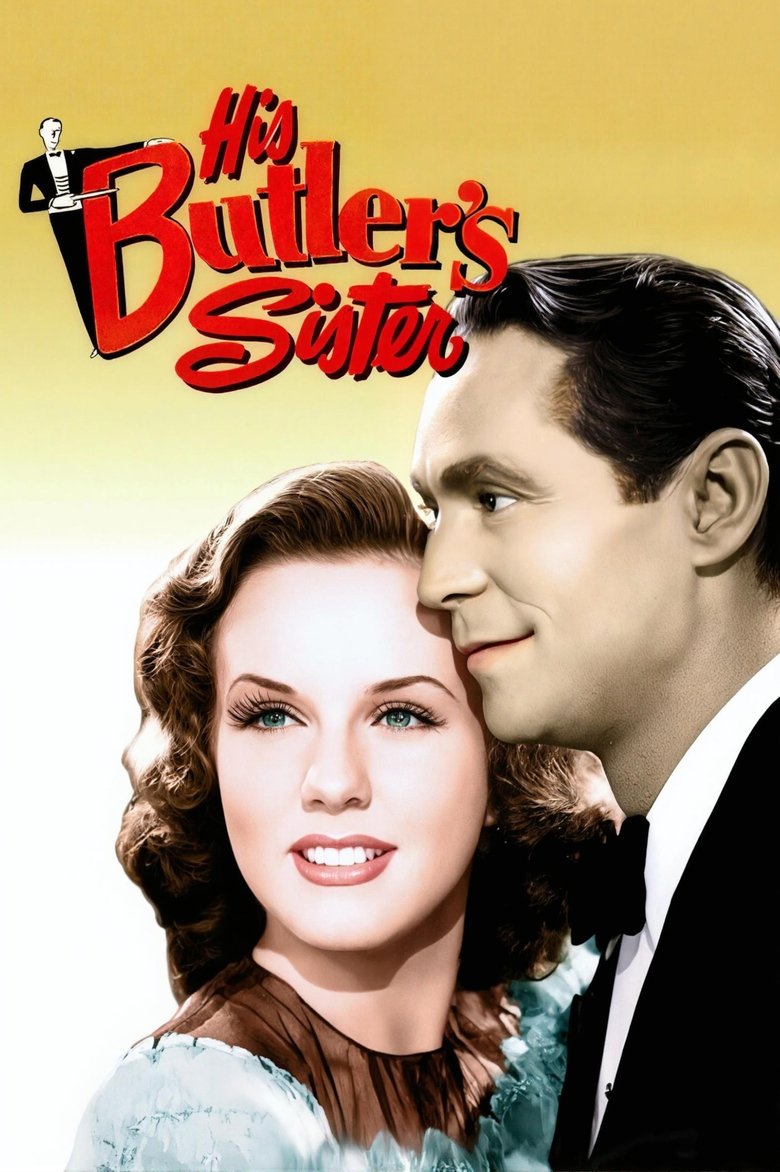 Poster of His Butler's Sister