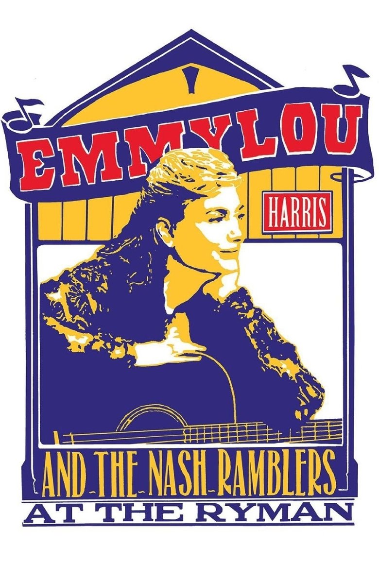 Poster of Emmylou Harris & The Nash Ramblers at The Ryman