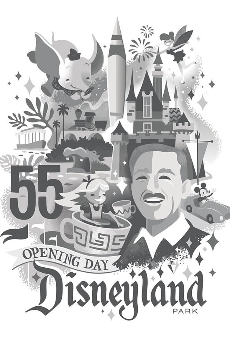 Poster of Disneyland's Opening Day Broadcast