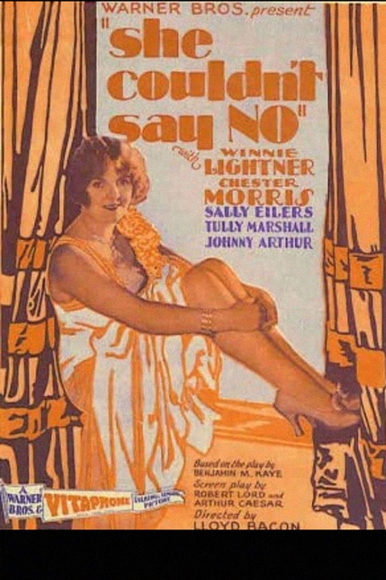 Poster of She Couldn't Say No