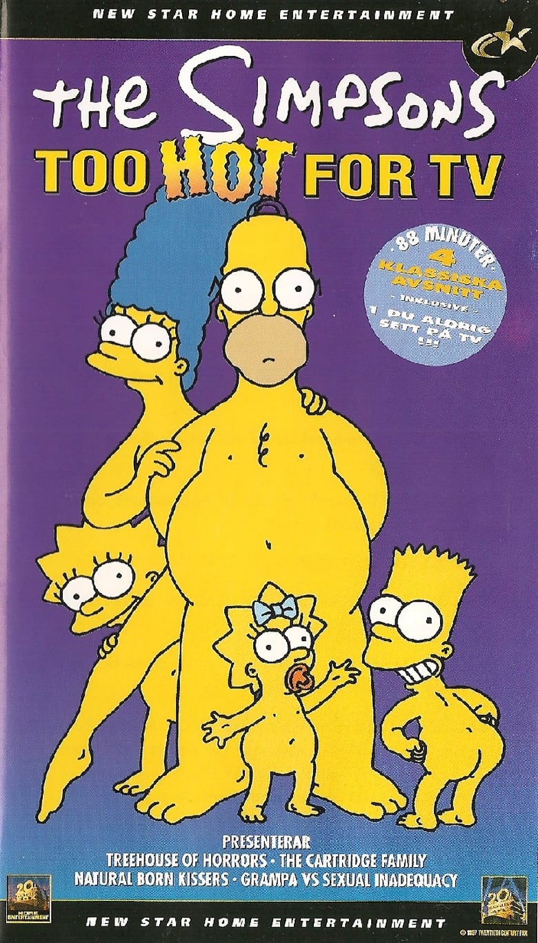 Poster of The Simpsons: Too Hot For TV