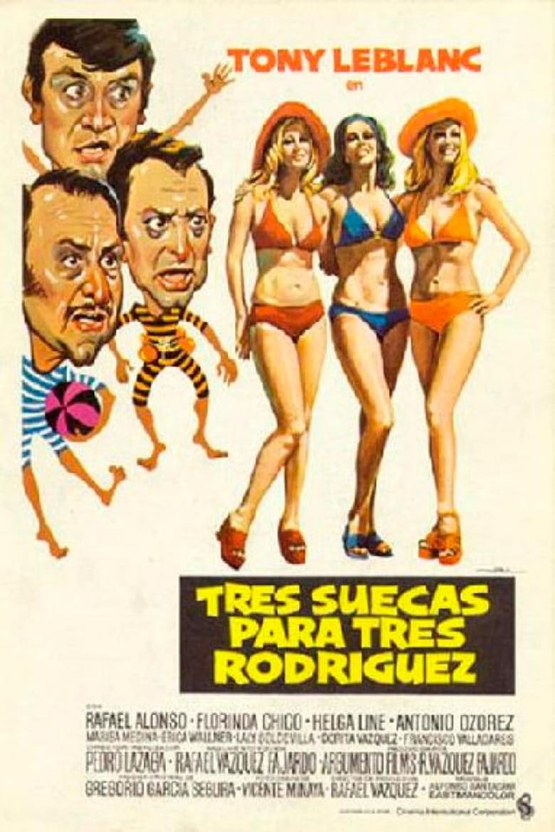 Poster of Three Swedes for Three Rodríguez's