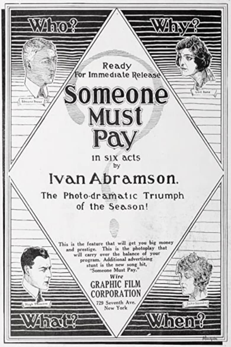 Poster of Someone Must Pay