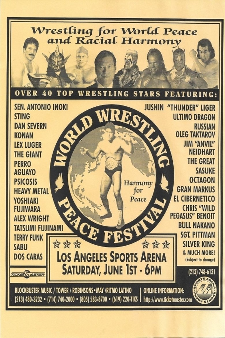 Poster of World Wrestling Peace Festival