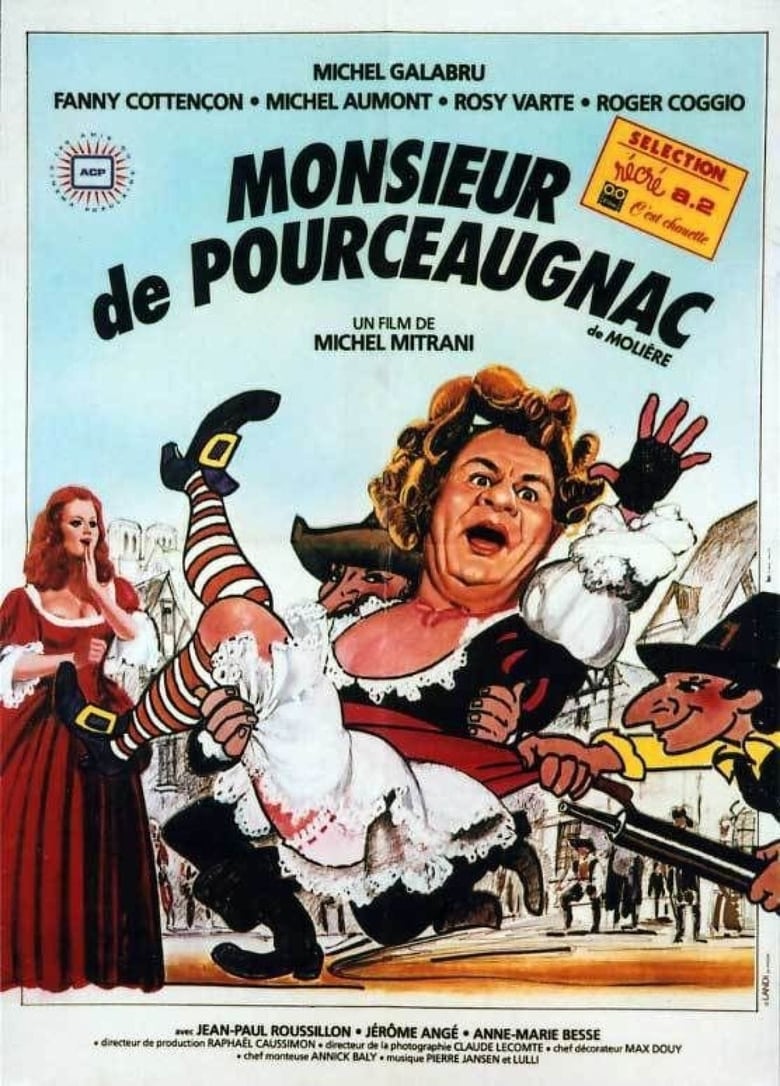 Poster of Monsieur de Pourceaugnac