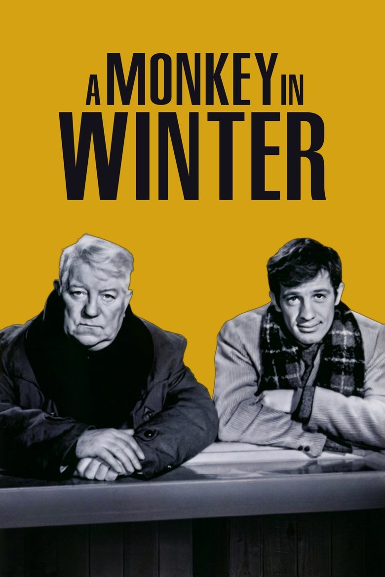 Poster of A Monkey in Winter