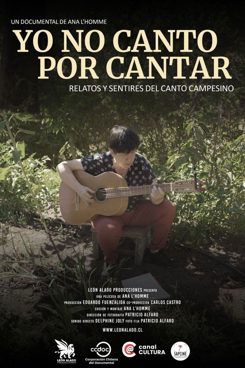 Poster of Yo no canto por cantar