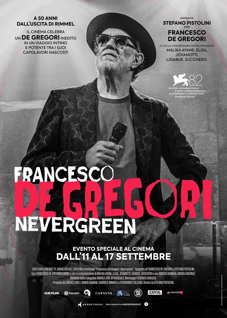 Poster of Francesco de Gregori - Nevergreen