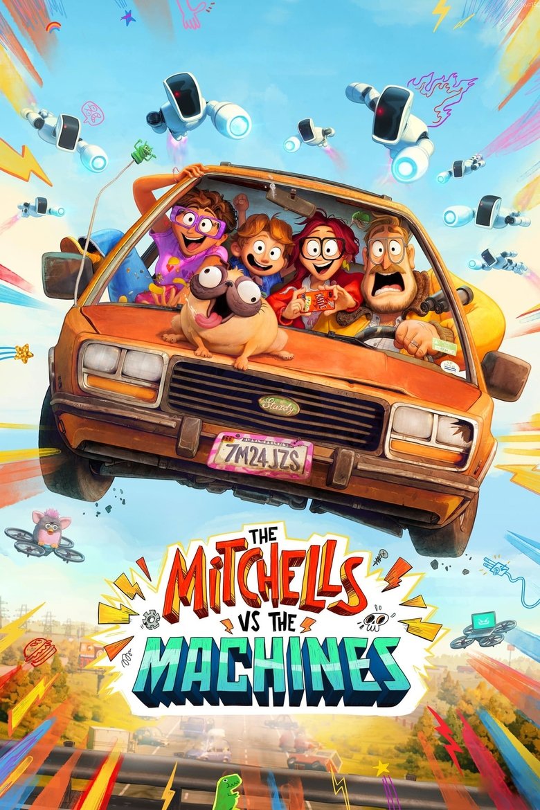 Poster of The Mitchells vs. the Machines