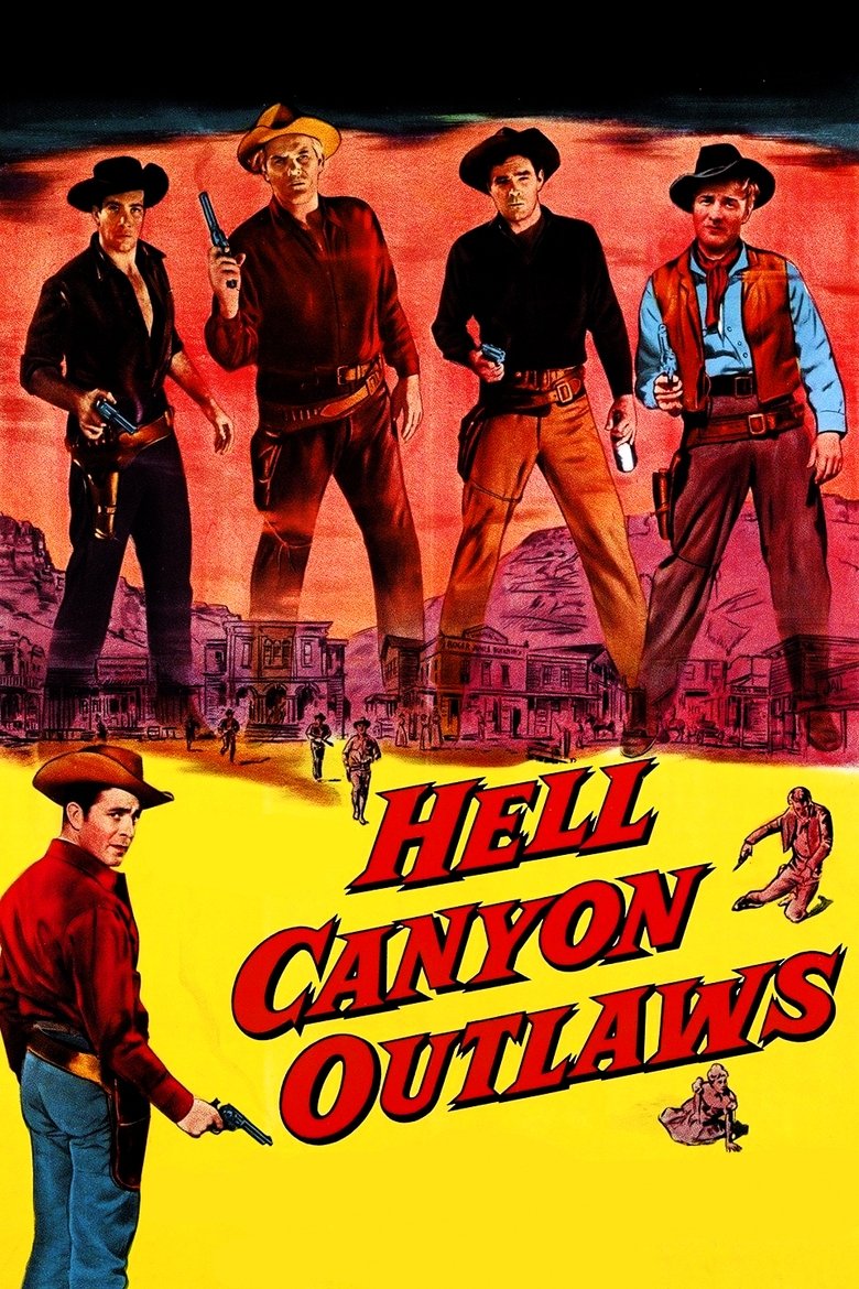 Poster of Hell Canyon Outlaws