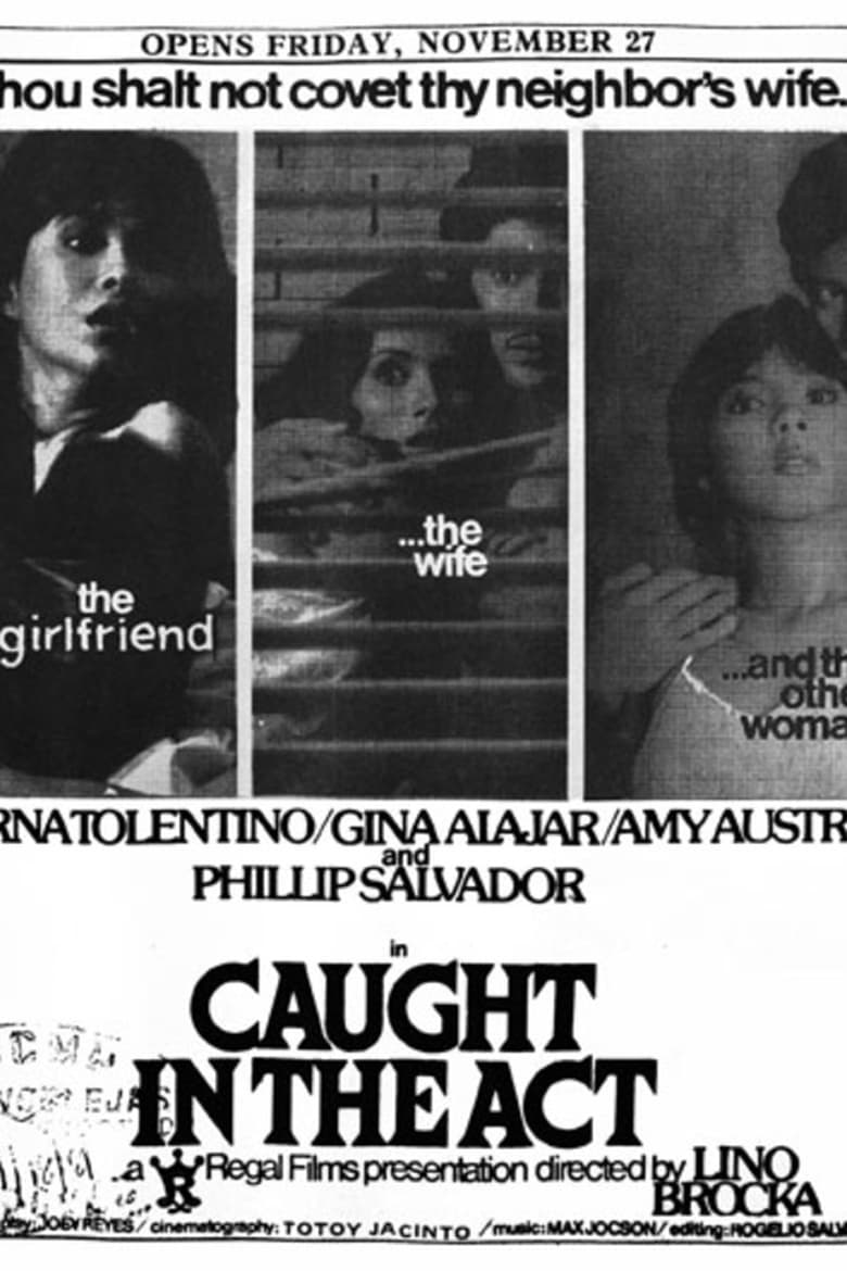 Poster of Caught in the Act