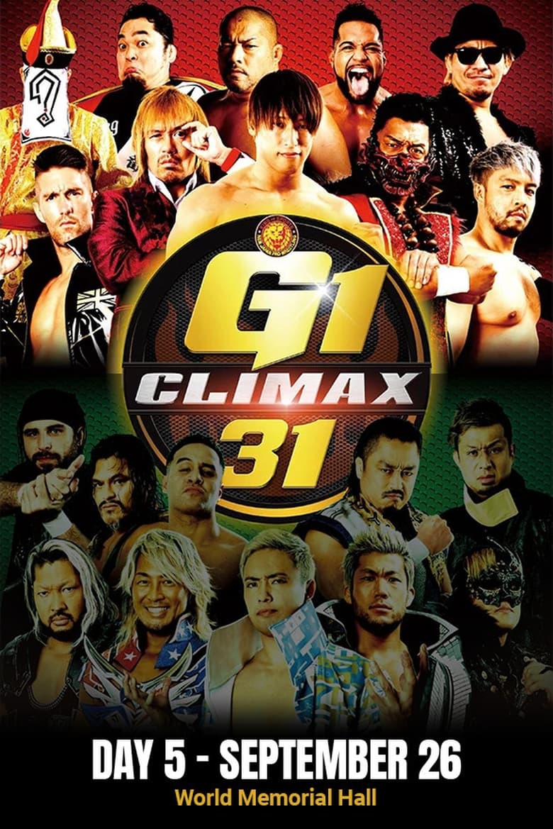 Poster of NJPW G1 Climax 31: Day 5