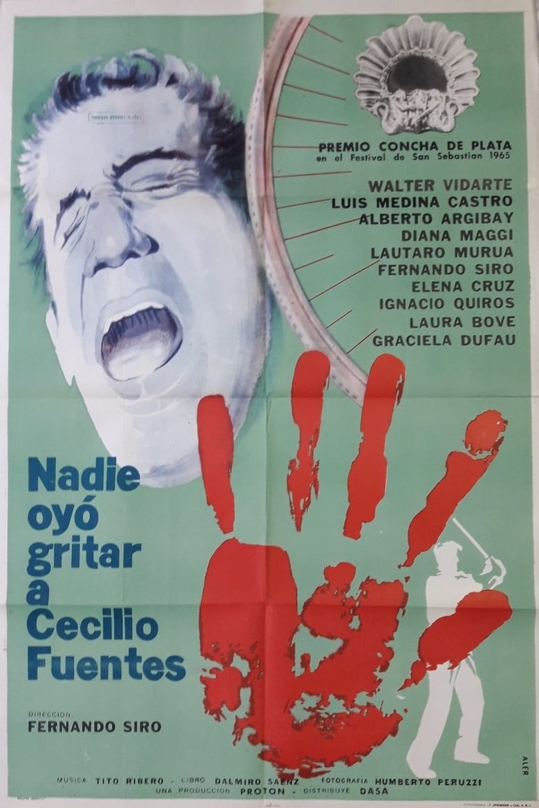 Poster of Nadie oyó gritar a Cecilio Fuentes
