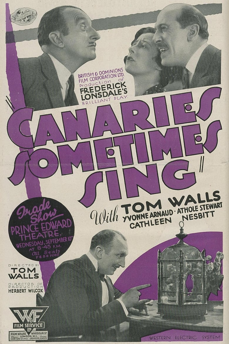 Poster of Canaries Sometimes Sing