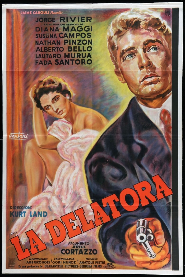 Poster of La delatora