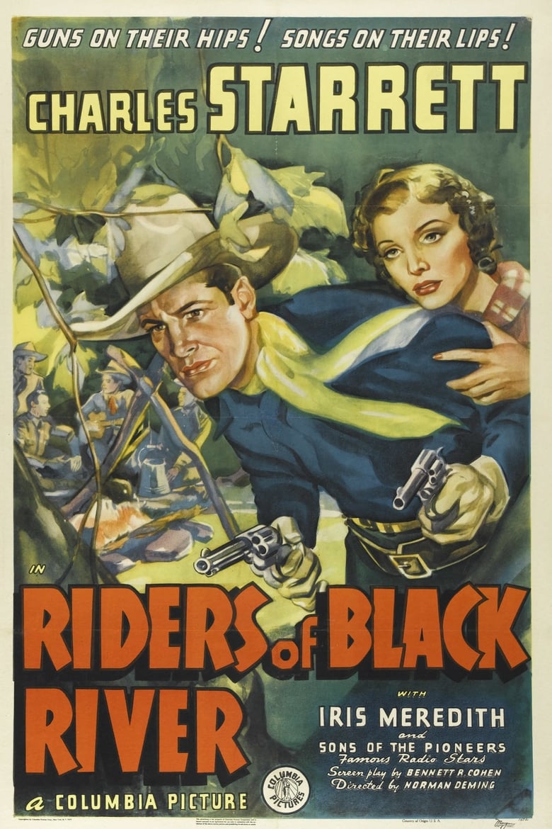 Poster of Riders of Black River