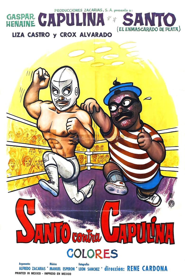 Poster of Santo vs. Capulina
