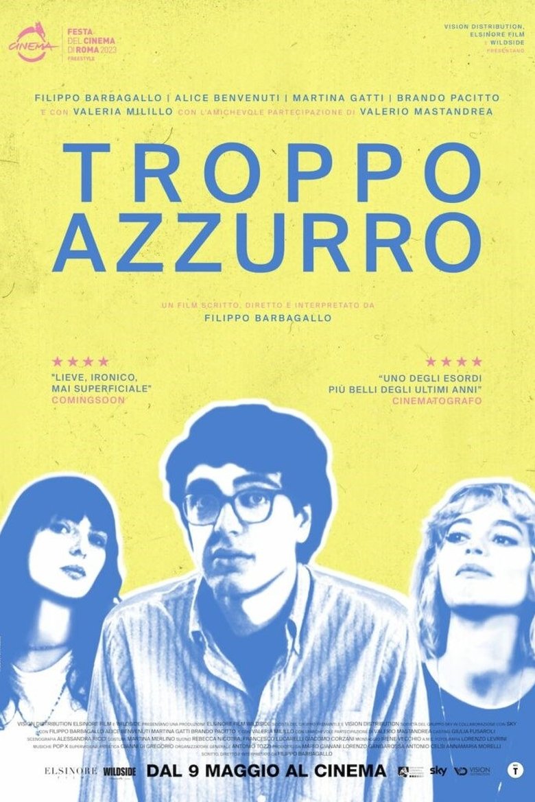 Poster of Troppo azzurro