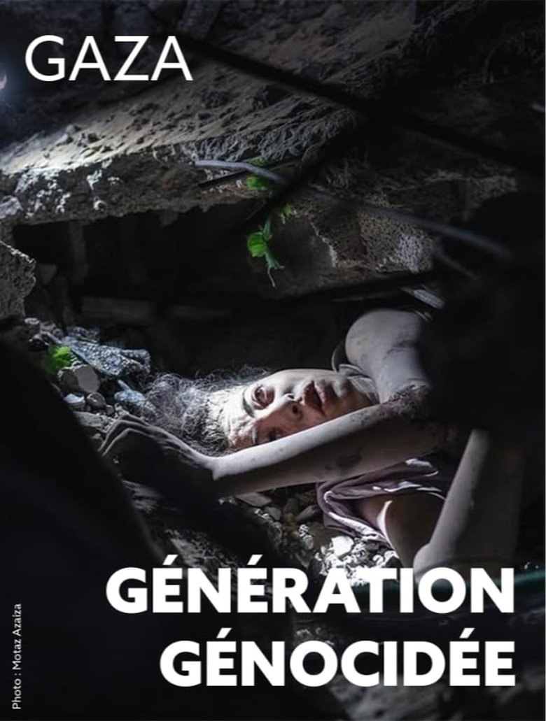 Poster of Gaza, génération génocidée