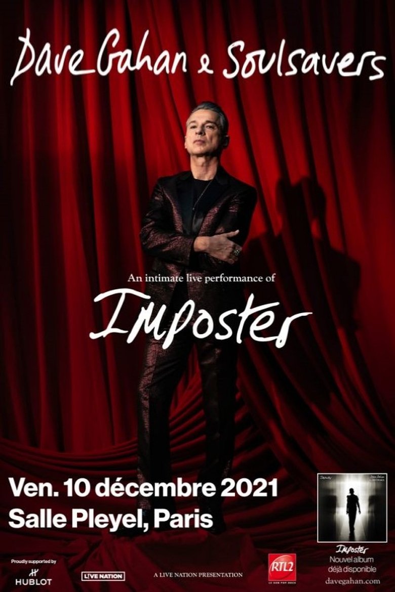 Poster of Dave Gahan & Soulsavers Salle Pleyel, Paris