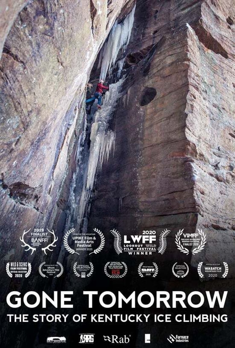 Poster of Gone Tomorrow: The Story of Kentucky Ice Climbing