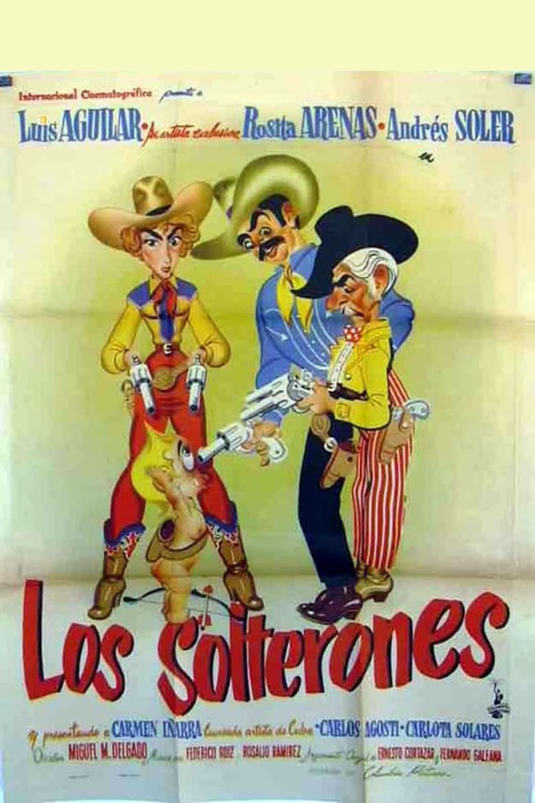 Poster of Los solterones