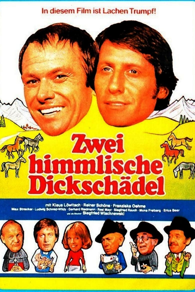 Poster of Zwei himmlische Dickschädel