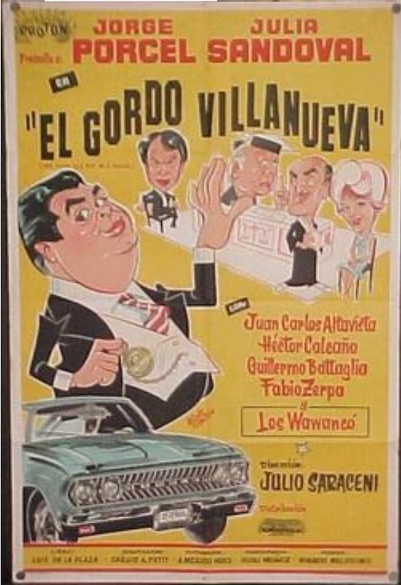 Poster of El gordo Villanueva