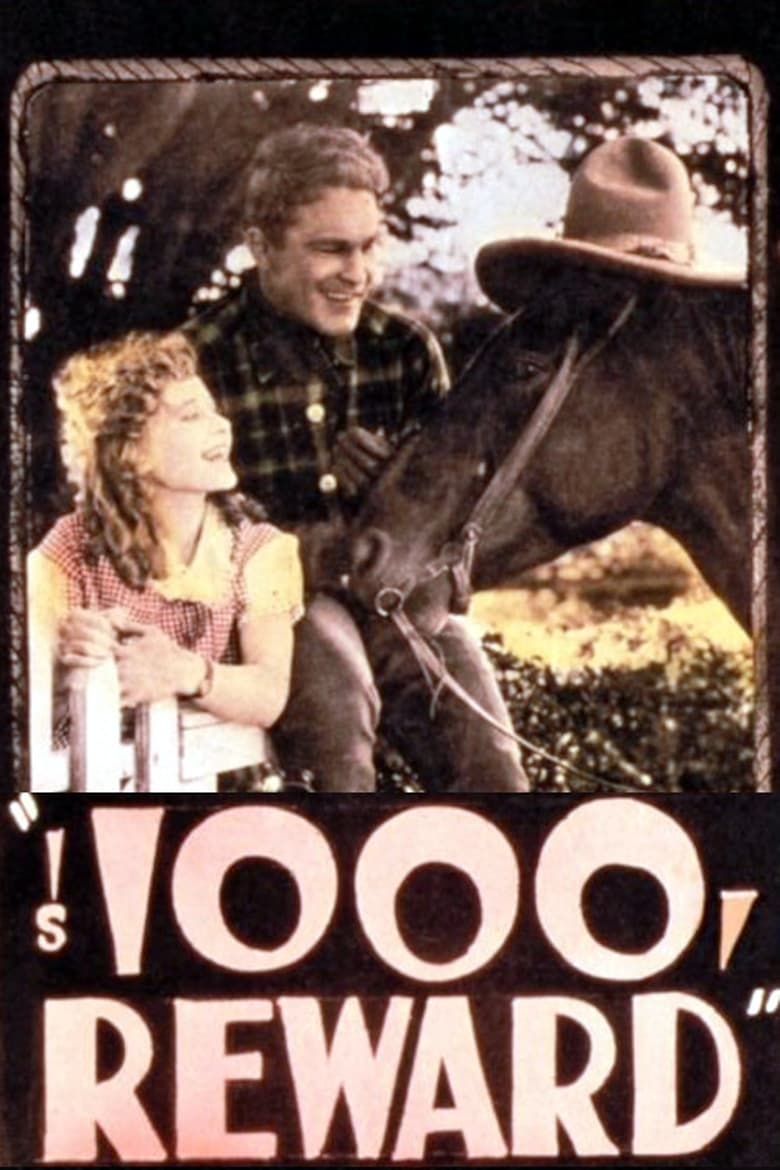 Poster of $1,000 Reward