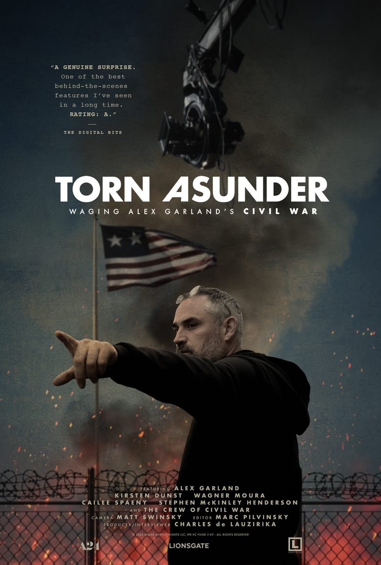 Poster of Torn Asunder: Waging Alex Garland's Civil War