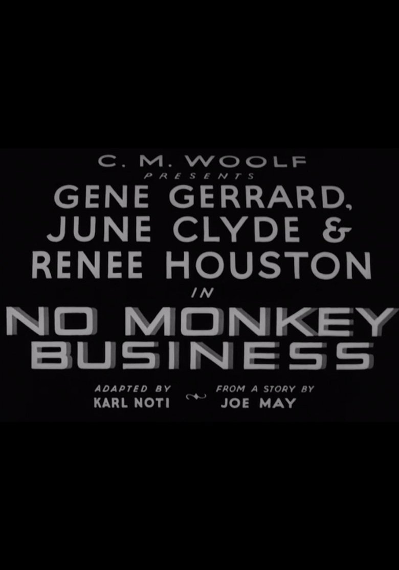 Poster of No Monkey Business