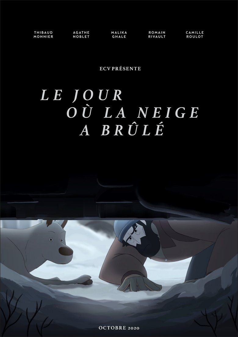Poster of Le jour où la neige a brûlée