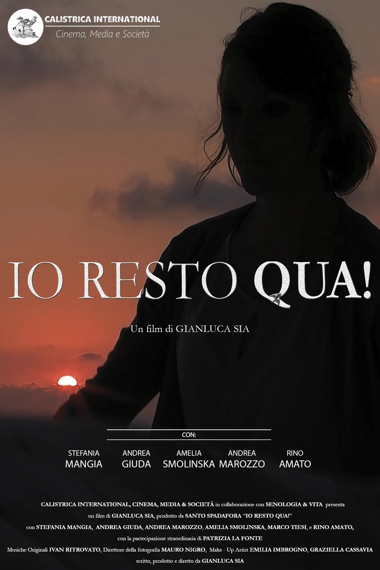 Poster of Io Resto Qua!