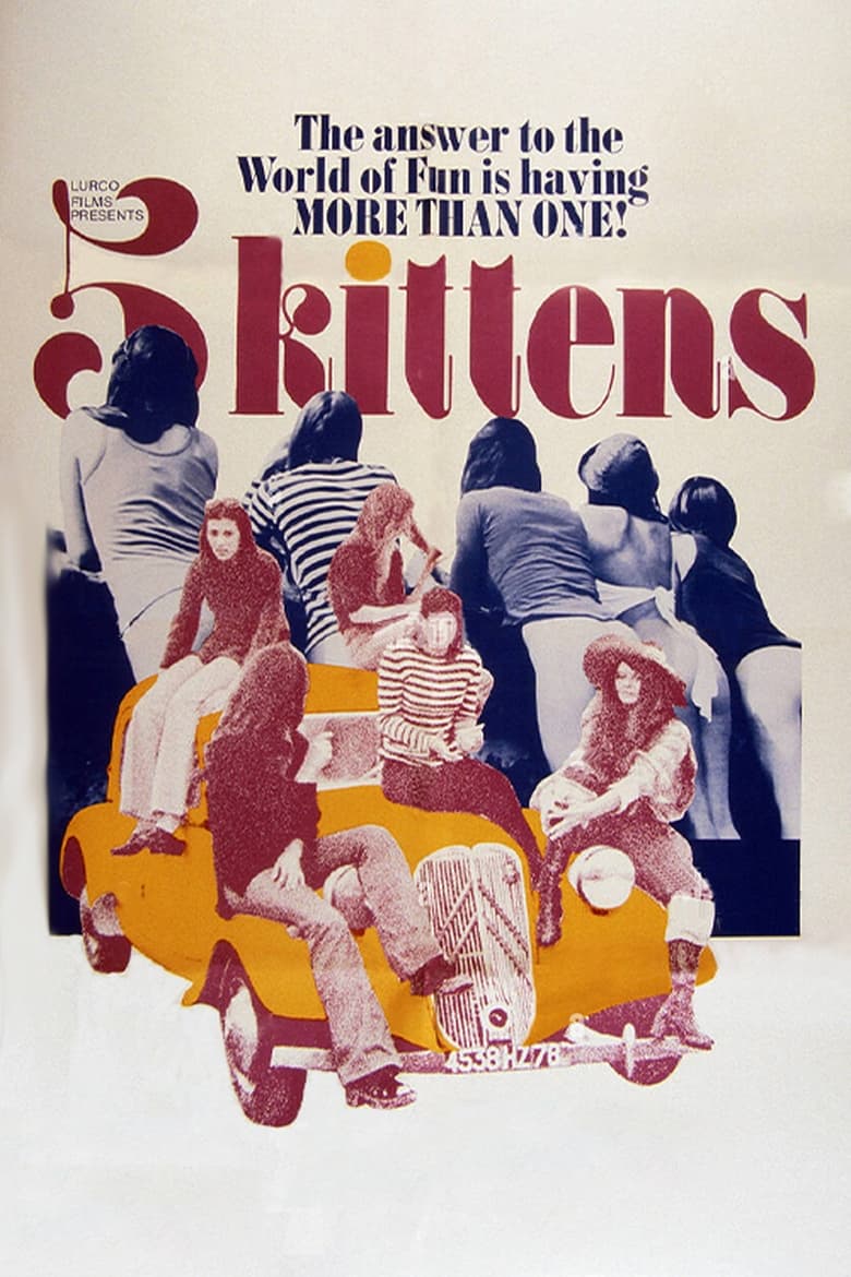 Poster of 5 Kittens