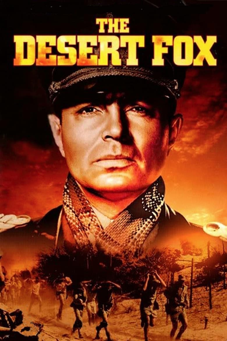 Poster of The Desert Fox: The Story of Rommel