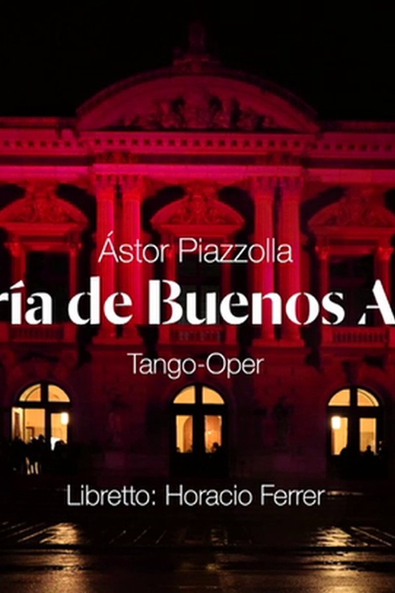 Poster of Astor Piazzolla's Maria de Buenos Aires Grand Théâtre de Genève