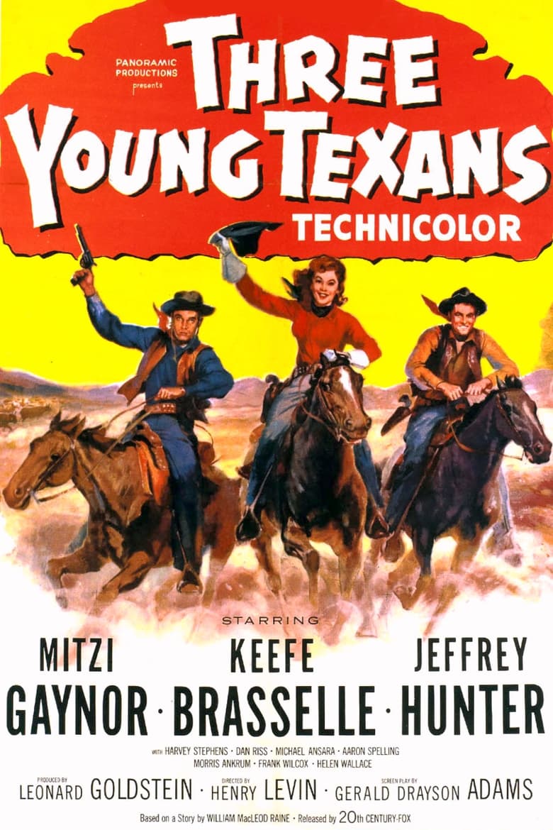 Poster of Three Young Texans