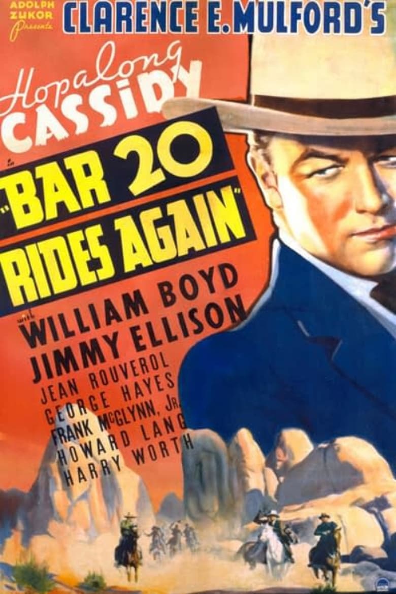 Poster of Bar 20 Rides Again