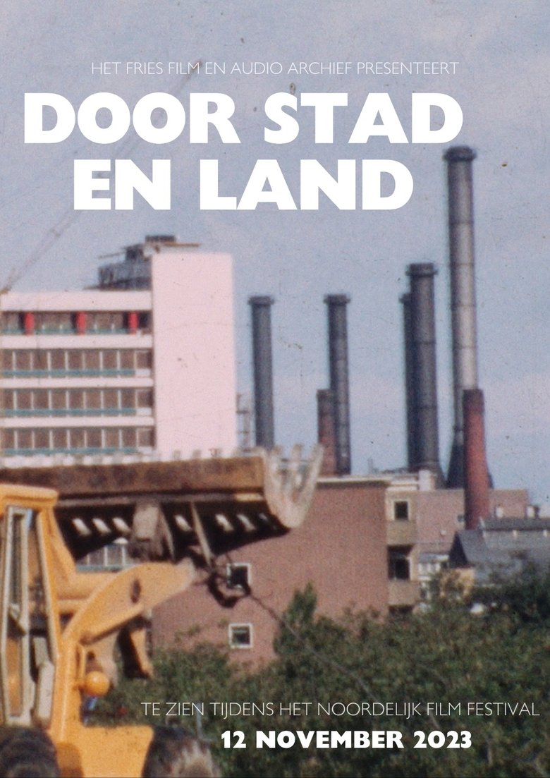 Poster of Door stad en land