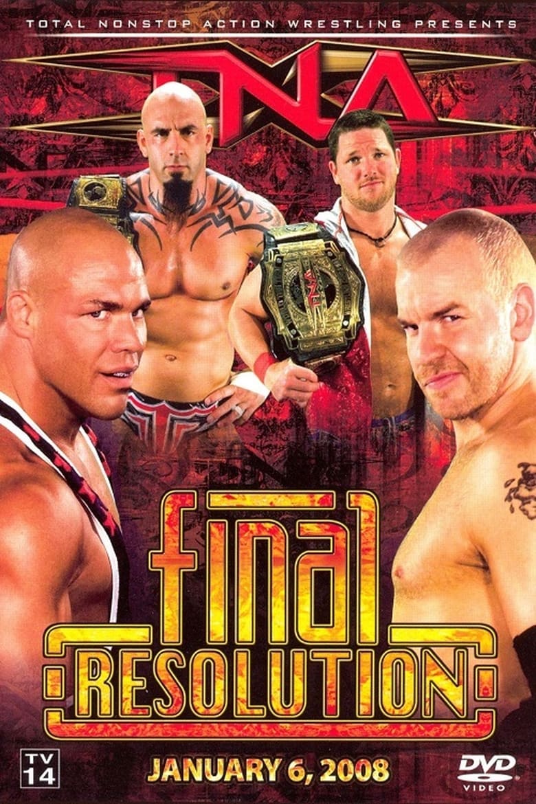 Poster of TNA Final Resolution January 2008