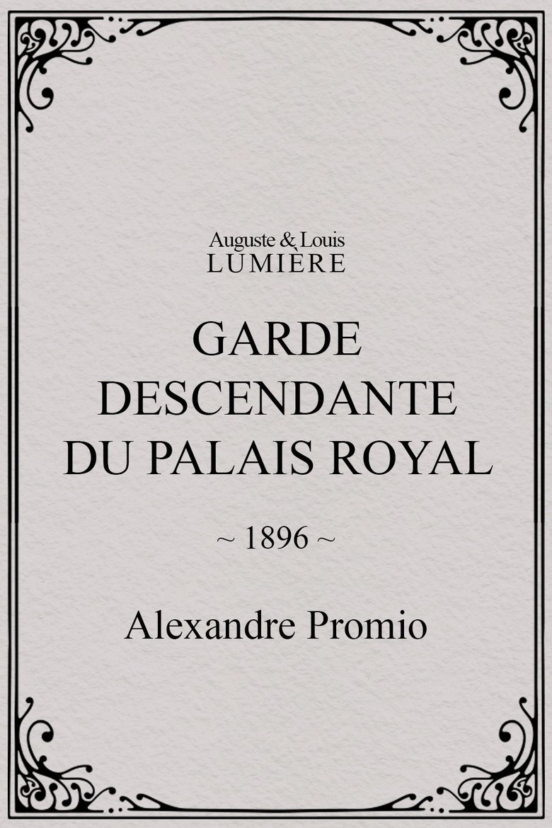 Poster of Garde descendante du palais royal
