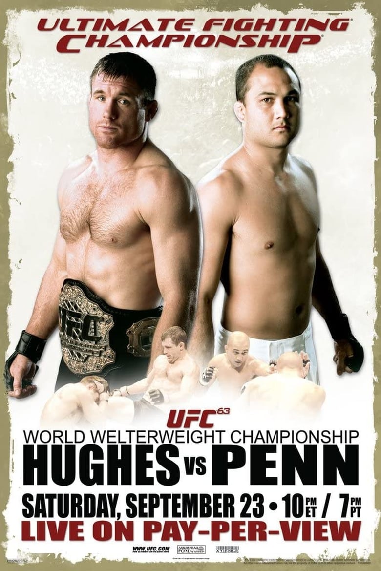 Poster of UFC 63: Hughes vs. Penn
