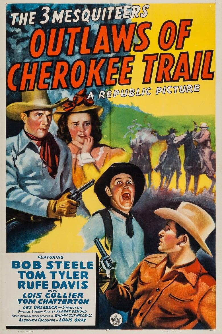 Poster of Outlaws of Cherokee Trail