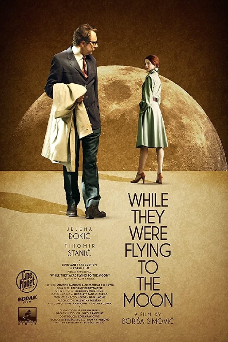 Poster of While They Were Flying to the Moon