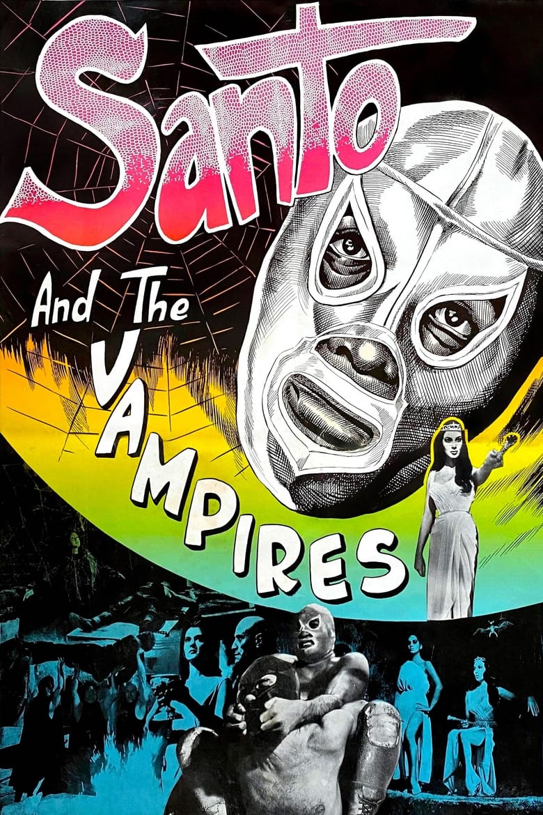 Poster of Santo vs. the Vampire Women