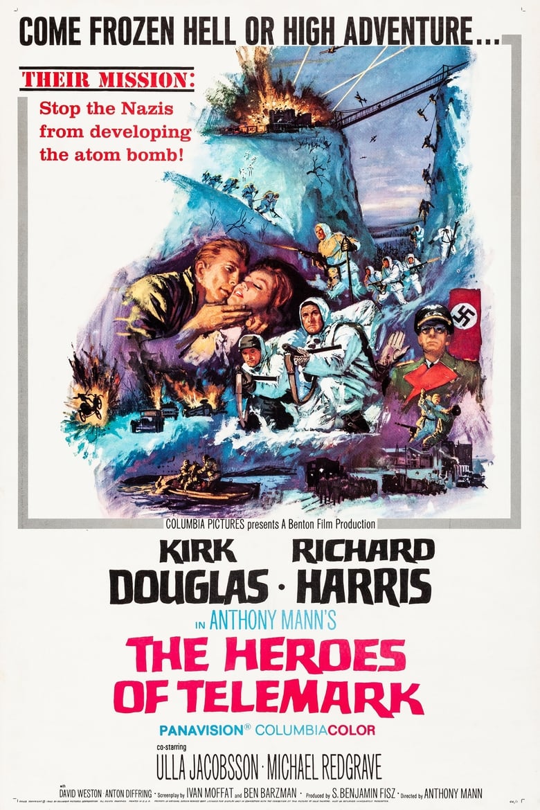 Poster of The Heroes of Telemark