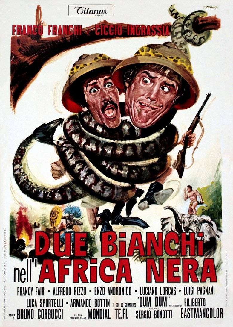 Poster of Two Whites in Dark Africa