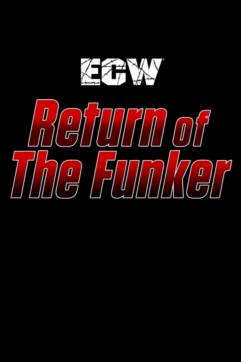 Poster of ECW Return of The Funker