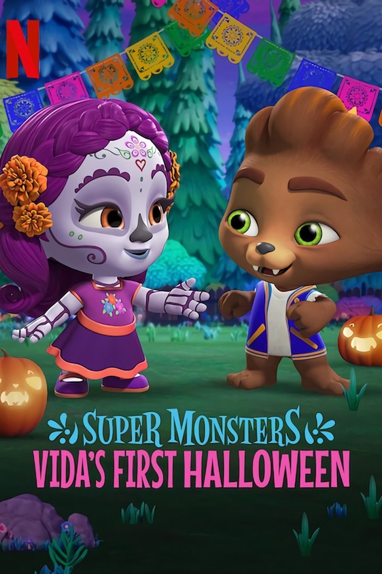 Poster of Super Monsters: Vida's First Halloween